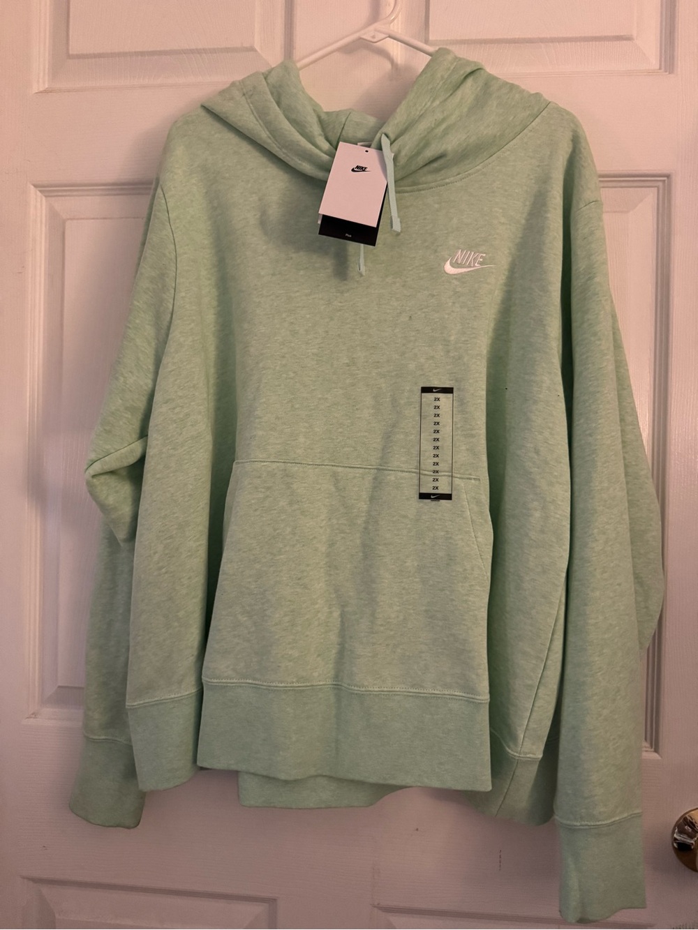 Nike Women’s Light Mint Green Crewneck Hoodie